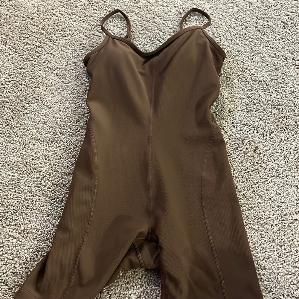 Java ribbed contour unitard